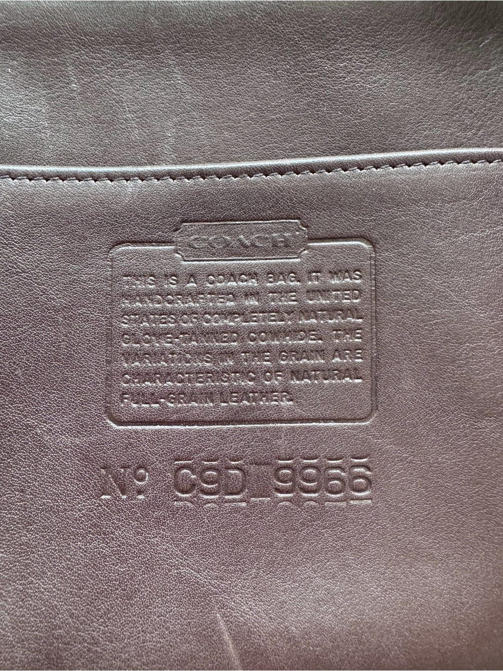 Coach legacy zip - Picture 7 of 7